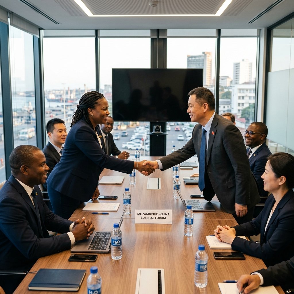 Cooperação Moçambique China